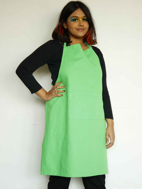 

Ariana Green Solid Cotton Aprons