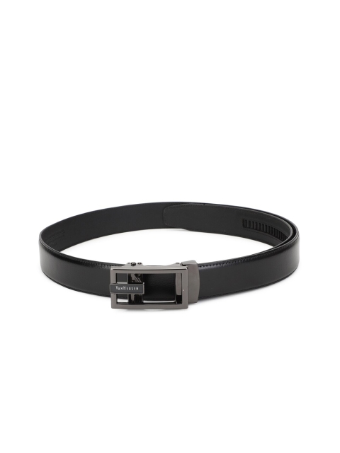 

Van Heusen Men Black Leather Formal Belt