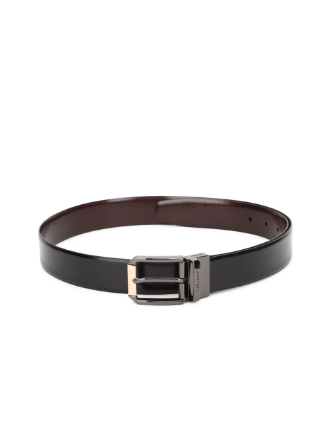 

Van Heusen Men Black Leather Belt