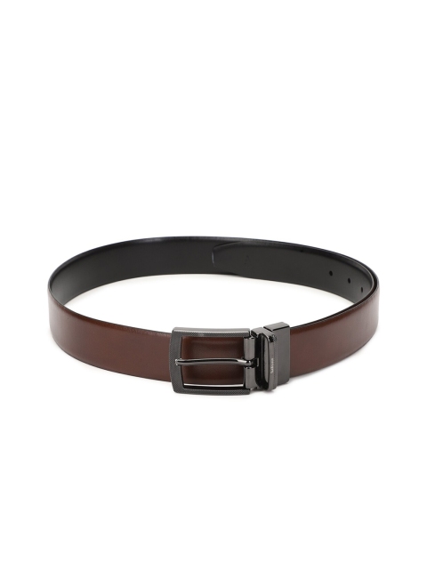 

Van Heusen Men Brown Leather Formal Belt