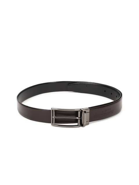 

Van Heusen Men Black Textured Leather Formal Belt