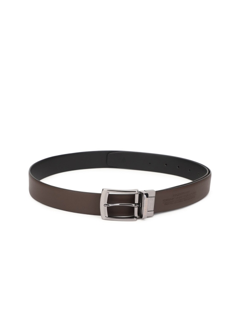 

Van Heusen Men Black Leather Reversible Formal Belt