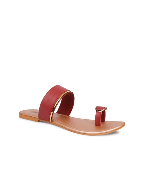 

Sanhose Women Maroon One Toe Flats