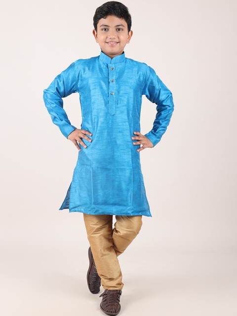 

Pothys Boys Blue Kurta with Pyjamas