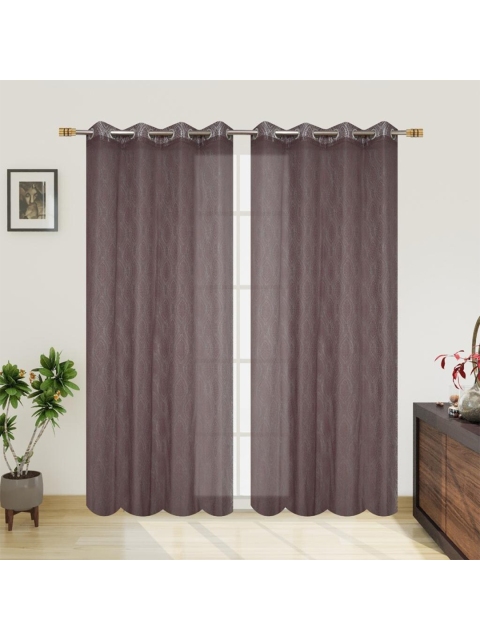 

Molly & Michel Brown Set of 2 Ethnic Motifs Door Curtain
