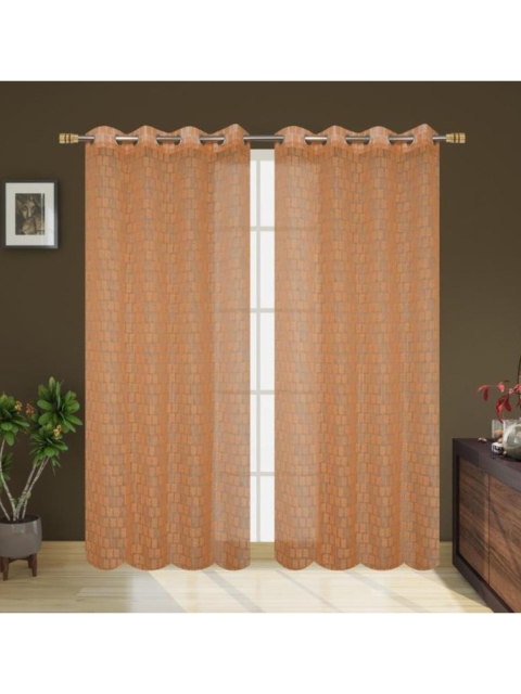 

Molly & Michel Set of 2 Beige Long Door Curtain
