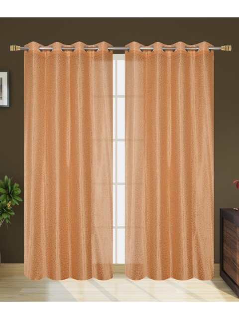 

Molly & Michel Beige Set of 2 Long Door Curtain