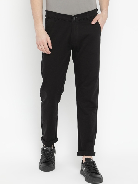 

V2 Value & Variety Men Black Casual Trousers