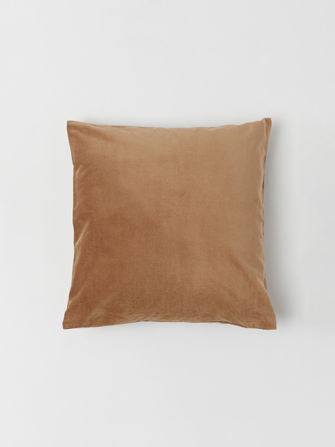 

H&M Beige Velvet cushion cover