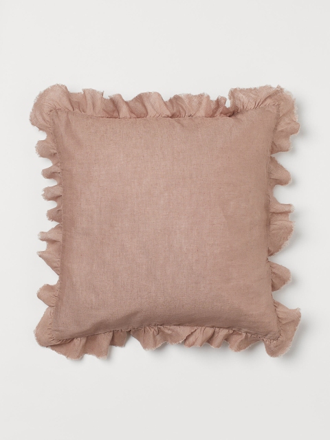 

H&M Pink Linen Cushion Cover