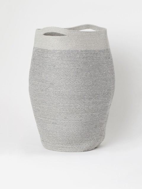 

H&M Grey Jute Laundry Basket