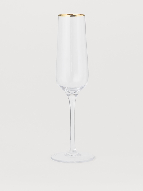 

H&M Transparent Champagne Flute