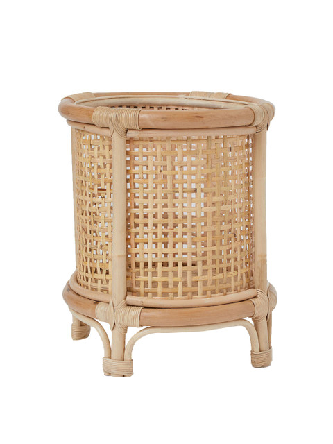 

H&M Beige Rattan Plant Pot