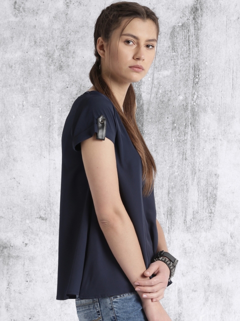 

Roadster Navy Solid Top, Navy blue