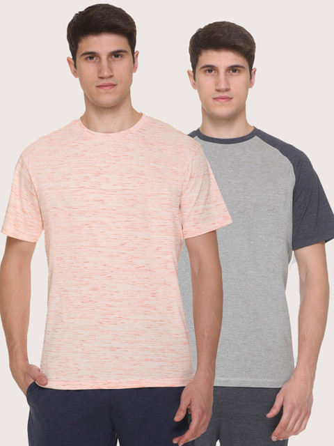 

Obaan Men Orange 2 Pockets T-shirt
