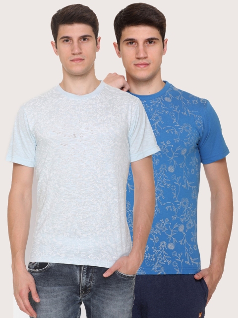 

Obaan Men Blue 2 Pockets T-shirt