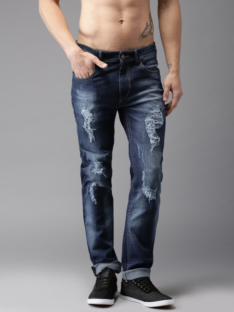 

Moda Rapido Men Blue Slim Fit Stretchable Jeans