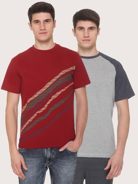 

Obaan Men Maroon 2 Pockets T-shirt