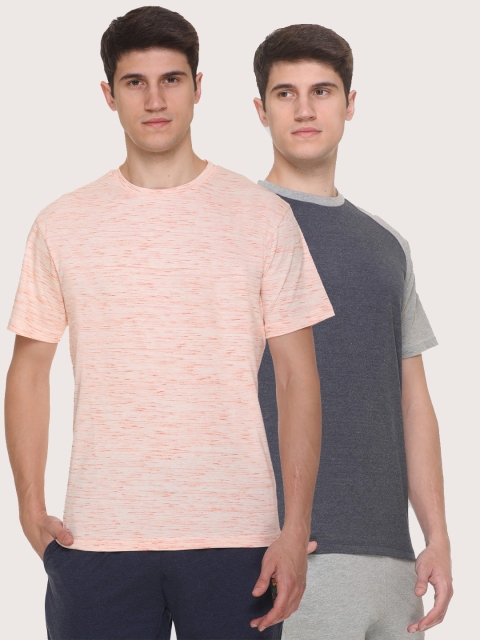 

Obaan Men Orange 2 Pockets T-shirt