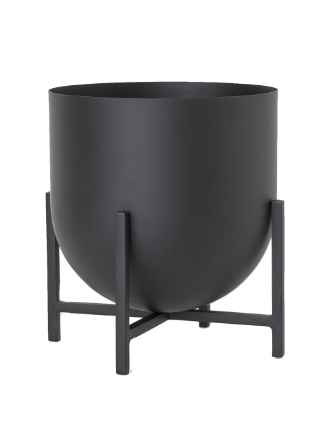 

H&M Black Large Plant Pot on a Pedestal