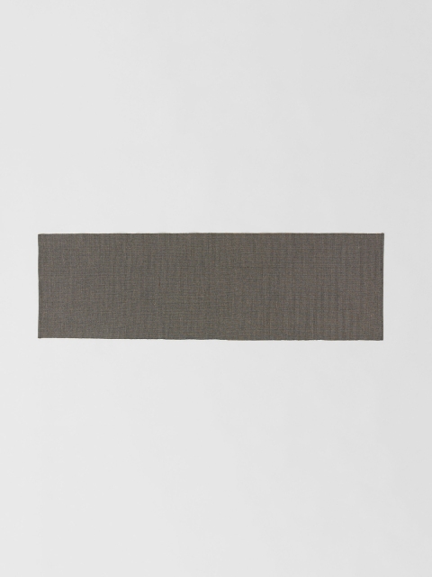 

H&M Grey Jute-Blend Table Runner, Black