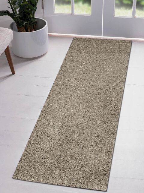 

OBSESSIONS Brown Solid Floor Runner