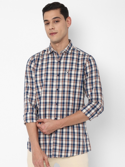 

Allen Solly Sport Men Multi Color Tartan Checked Casual Shirt