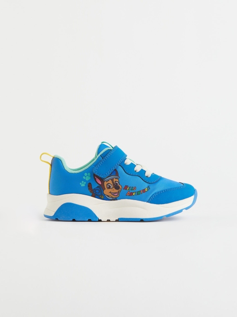 

H&M Girls Blue Printed Trainers