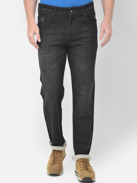

Canary London Men Blue Smart Straight Fit Light Fade Embroidered Stretchable Jeans