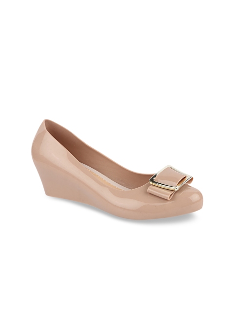

Try Me Women Beige Ballerinas with Bows Flats