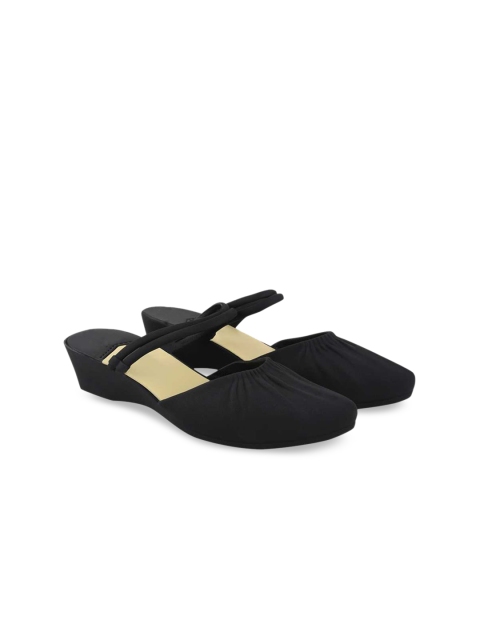 

Try Me Women Black Ballerinas Flats