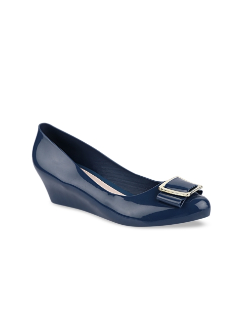 

Try Me Women Navy Blue Ballerinas Flats