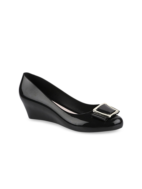 

Try Me Women Black Ballerinas with Bows Flats