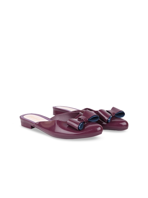 

Try Me Women Maroon Ballerinas Flats with Bows
