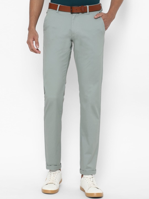 

Allen Solly Men Grey Slim Fit Trousers