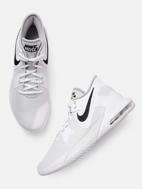 

Nike Unisex White Air Max Impact 2 Basketball Shoes