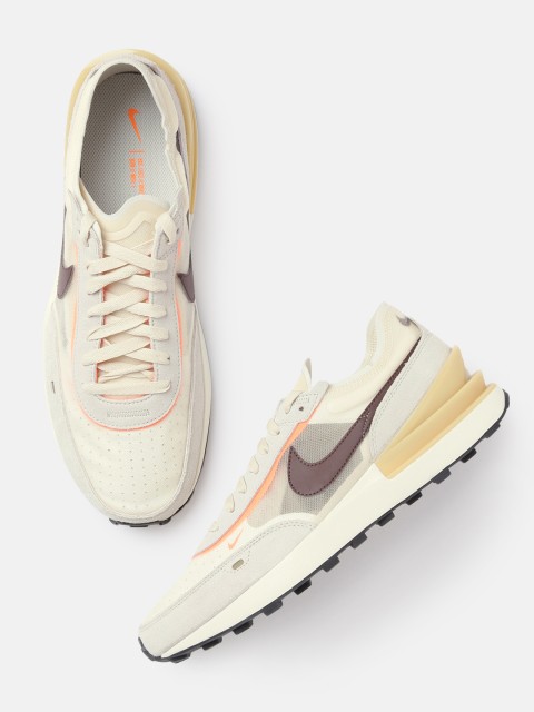 

Nike Men Off- White Waffle One Leather Sneakers
