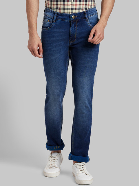 

Parx Men Blue Skinny Fit Light Fade Stretchable Jeans