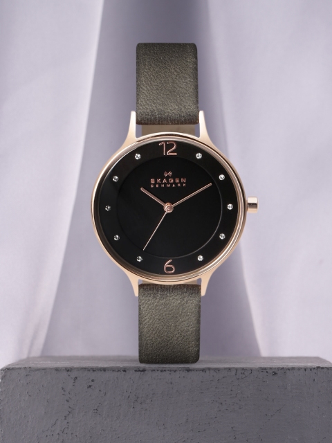 

SKAGEN Women Black Dial Watch SKW2267
