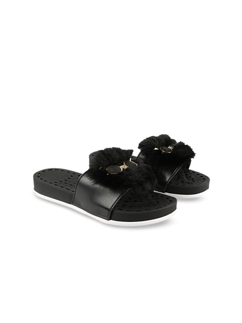 

Try Me Women Black Ballerinas with Tassels Flats