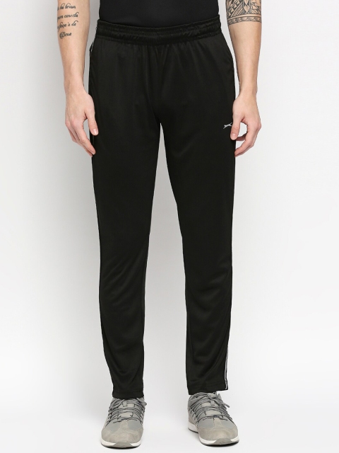 

Black Panther Men Black Solid Slim-Fit Track Pants