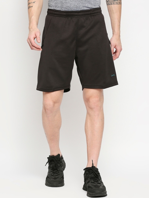 

Black Panther Men Black Running Sports Shorts
