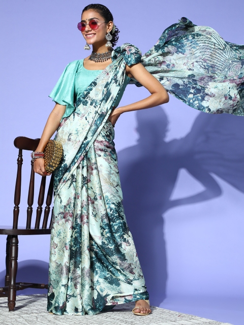 

Tikhi Imli Floral Saree, Multi
