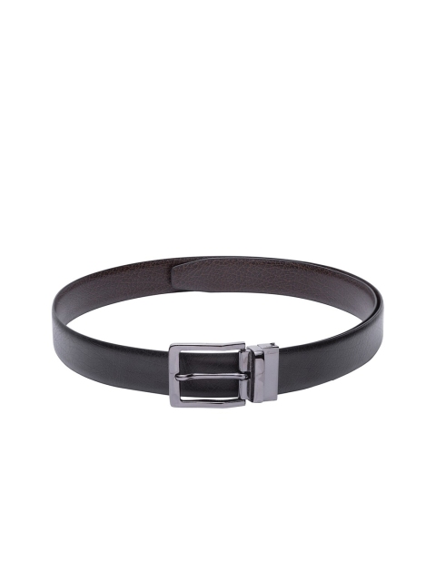 

Apsis Men Black Solid Reversible Formal Belt