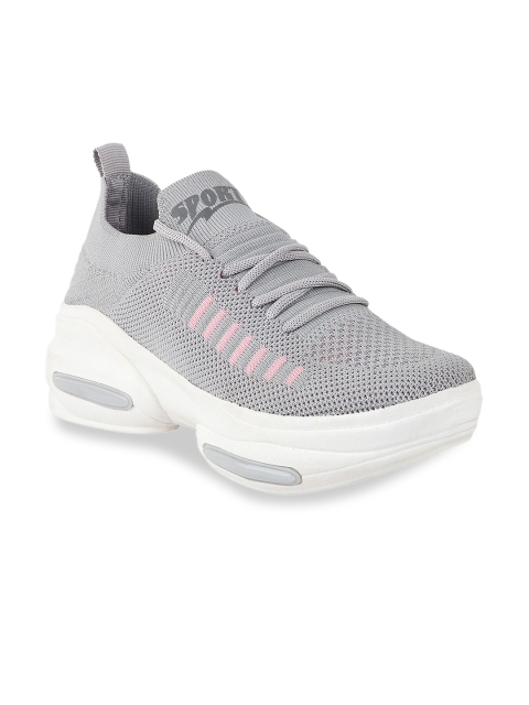 

Shoetopia Women Grey Walking Shoes