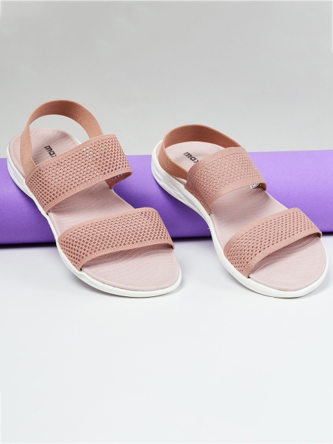 

max Women Pink Open Toe Flats