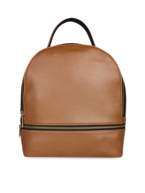 

Berrypeckers Women Tan Brown Backpack