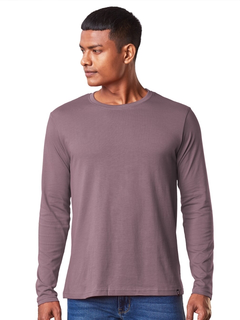 

The Souled Store Men Brown Cotton T-shirt