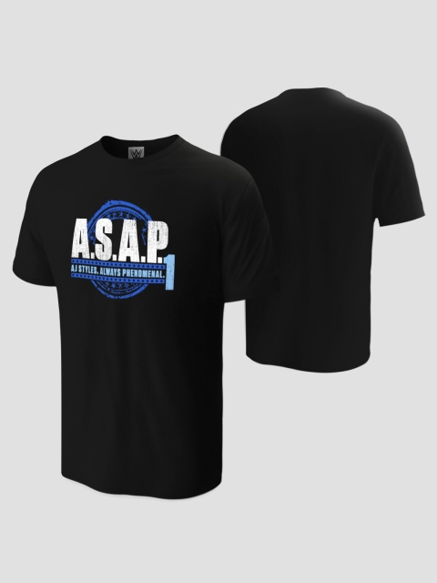 

The Souled Store Men Blue Typography Printed Cotton T-shirt
