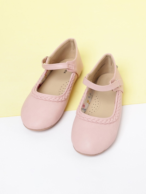 

max Girls Rose Pink Ballerinas Flats
